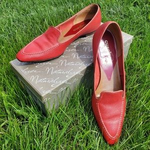 1960s Vintage Life Stride Red Leather Shoes